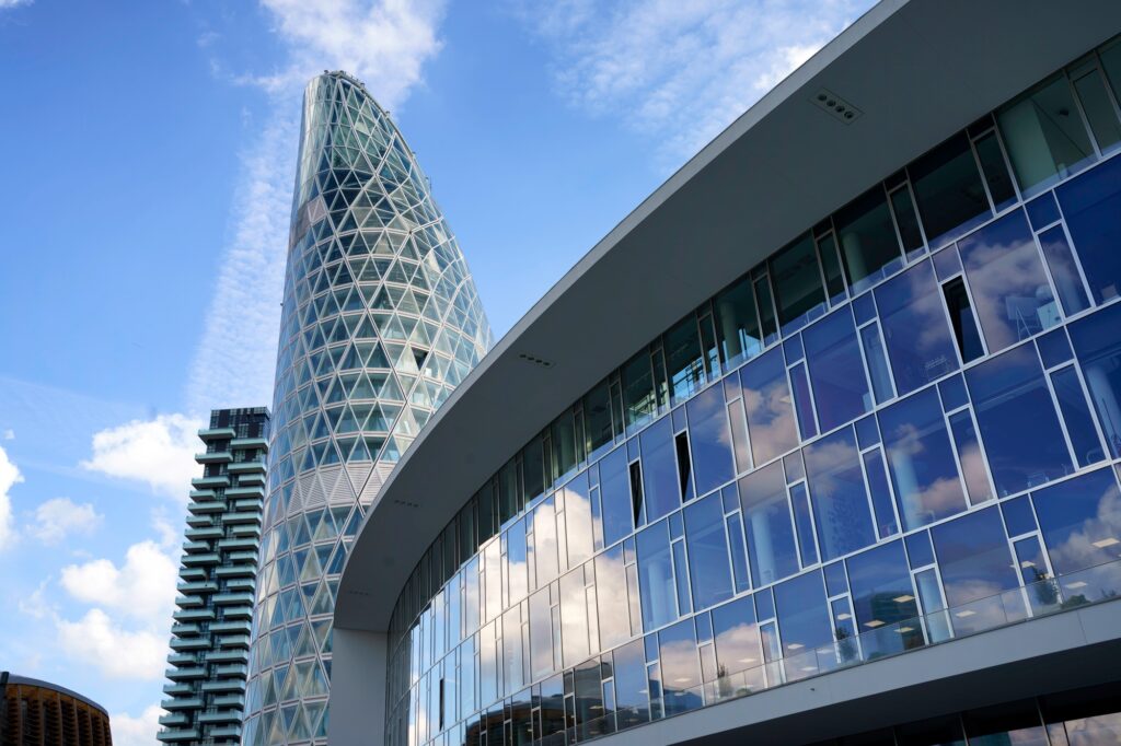 Modern buildings at Porta Nuova in Milan